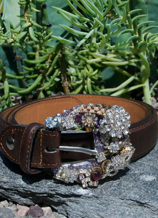 Vintage Mini Rodeo Buckle & Belt