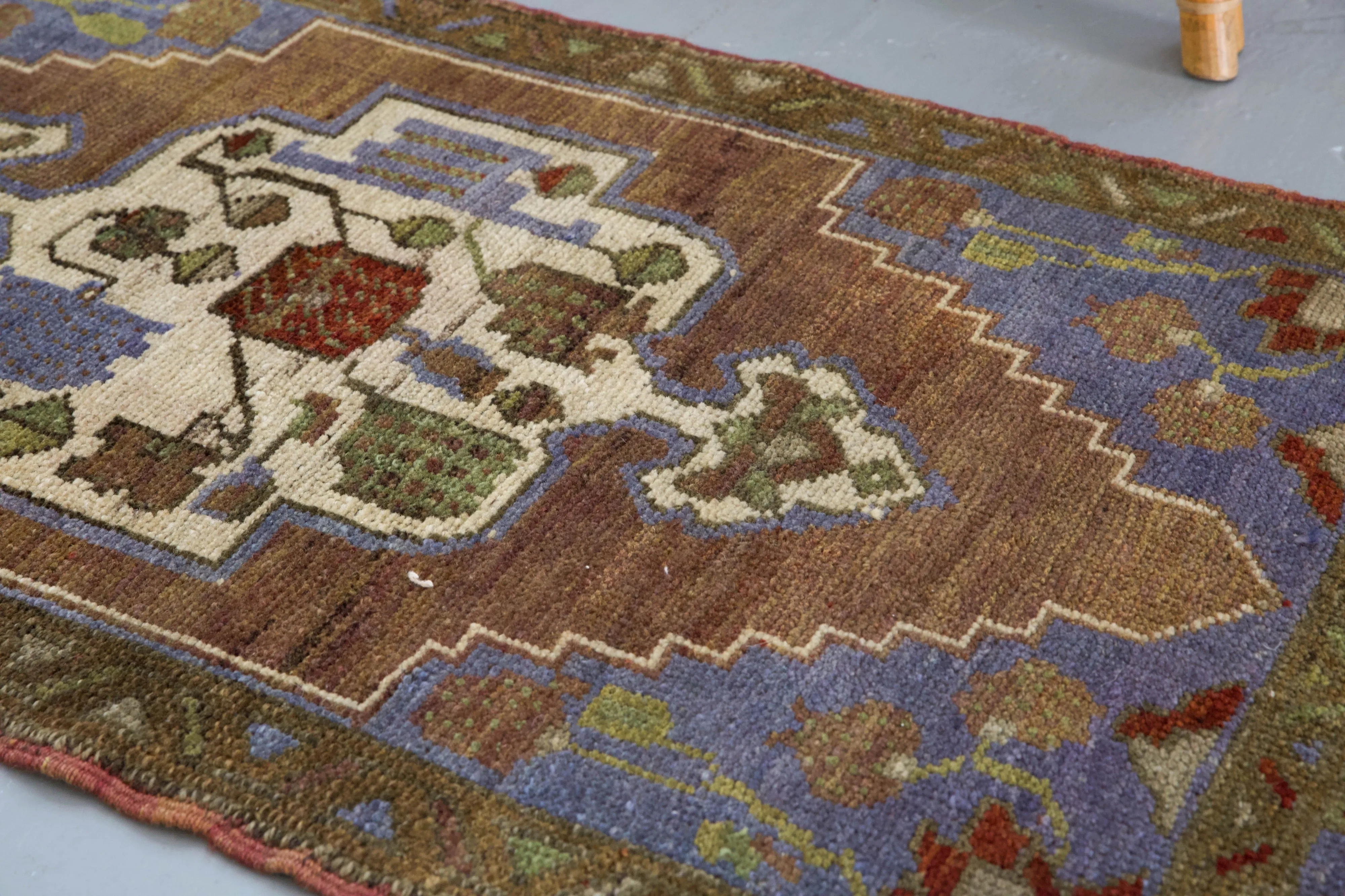 Vintage Mini Turkish Rug