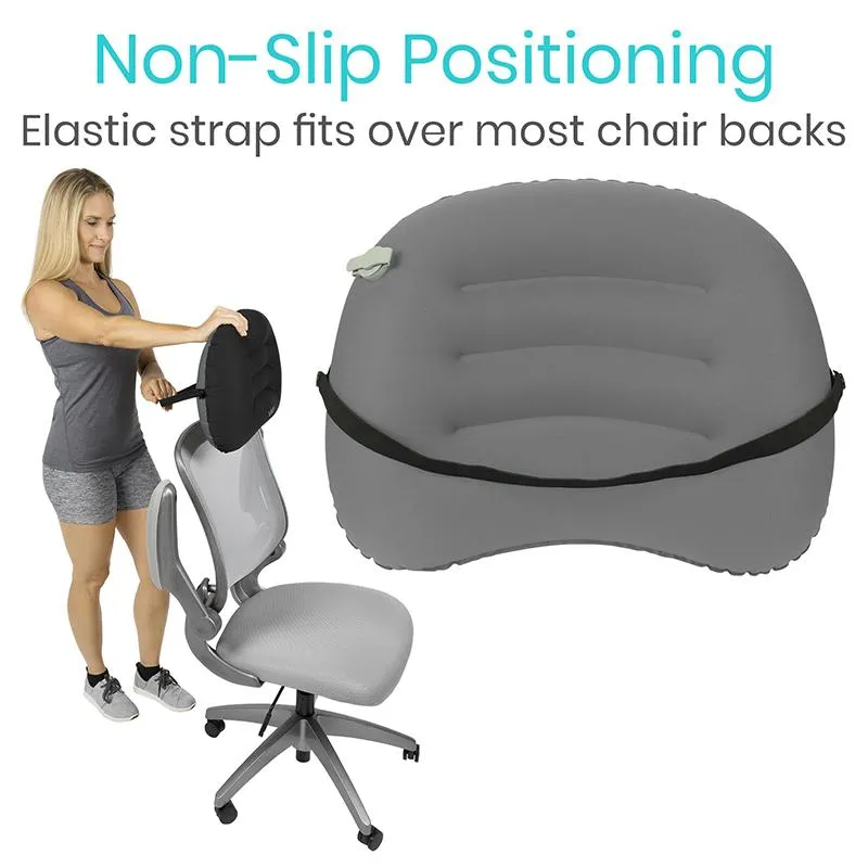 Vive Health Xtra-Comfort Inflatable Lumbar Cushion