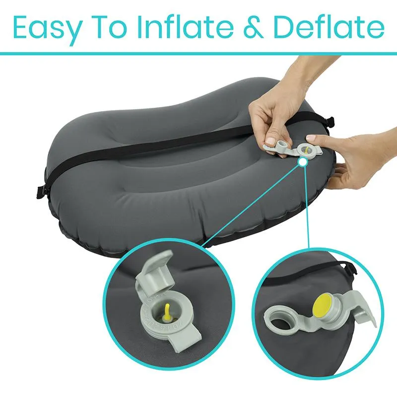 Vive Health Xtra-Comfort Inflatable Lumbar Cushion