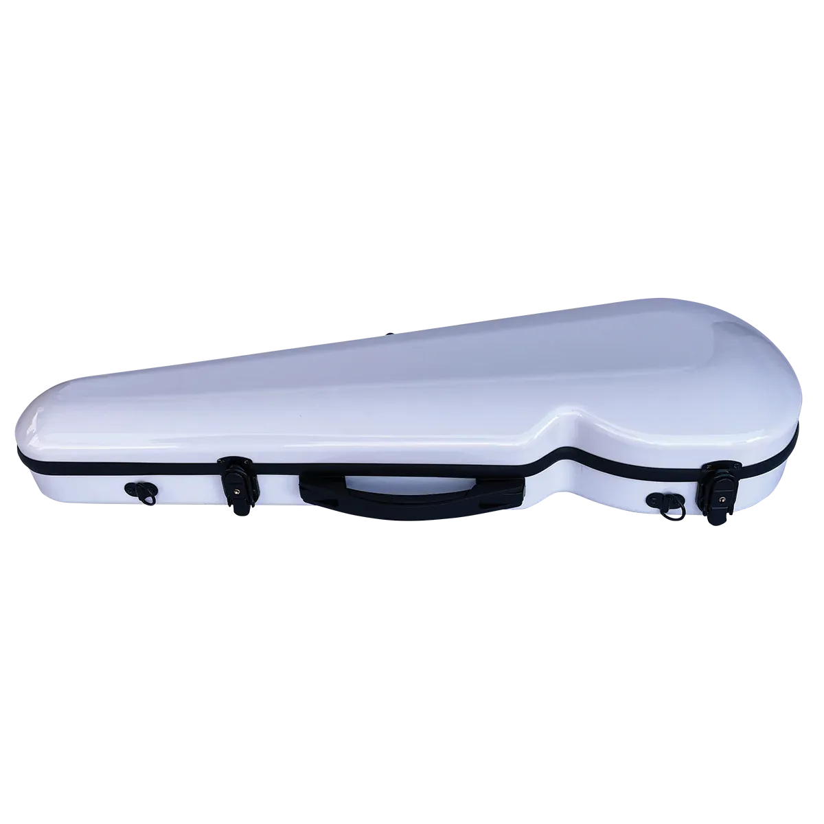 Vivo Polycarbonate Shaped Violin Case 4/4 White