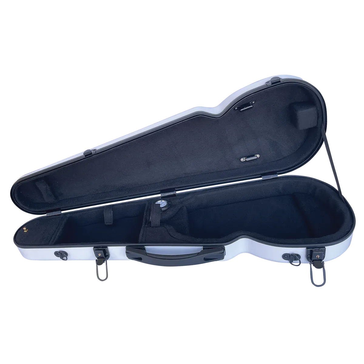 Vivo Polycarbonate Shaped Violin Case 4/4 White