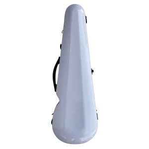 Vivo Polycarbonate Shaped Violin Case 4/4 White