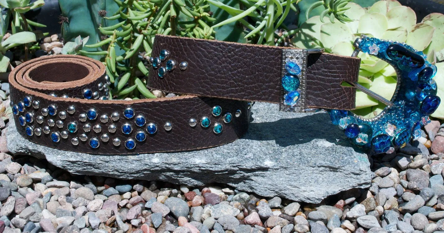Western Belle Buckle & Belt - Medium