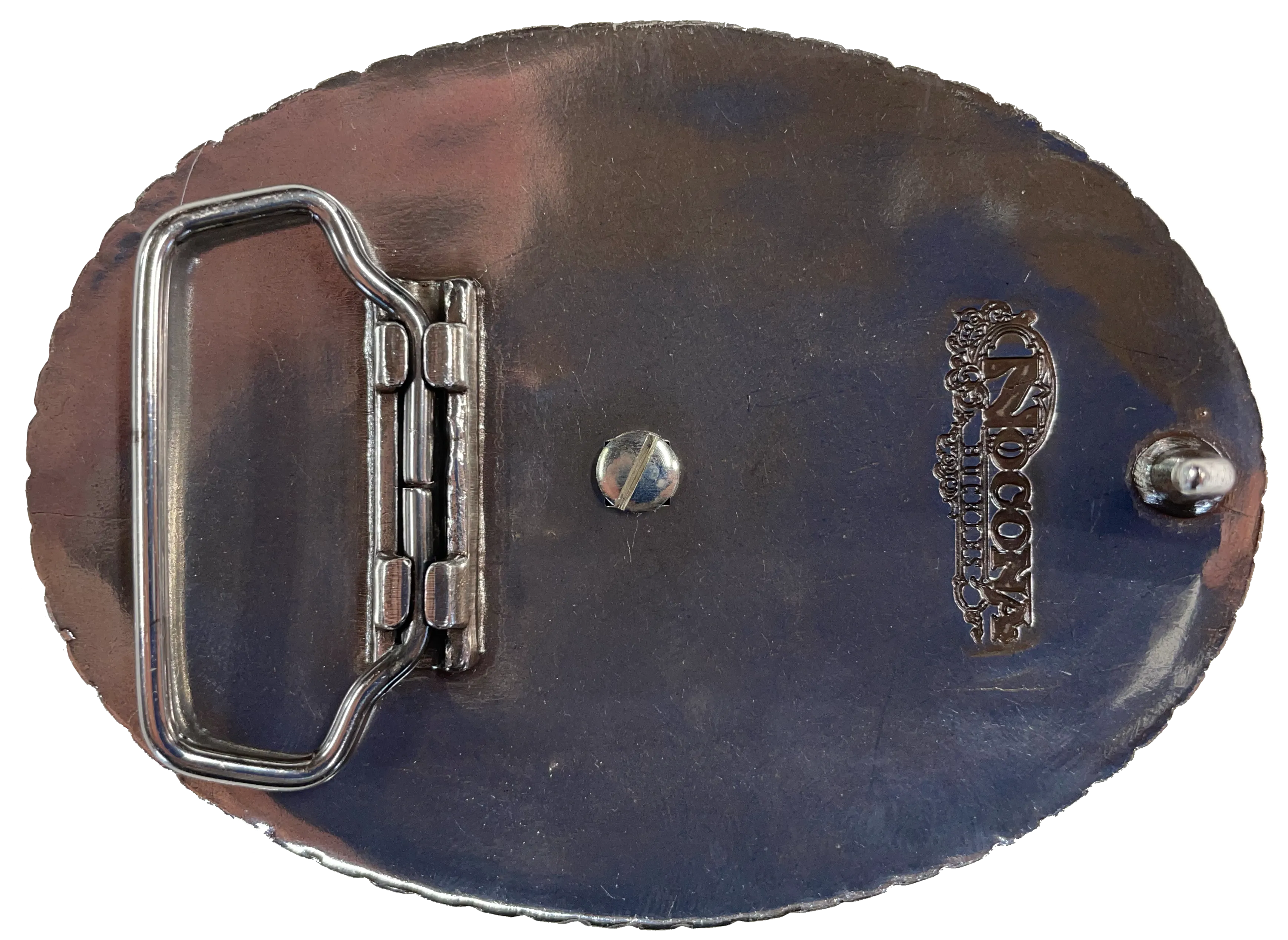 Western Crystal Cross Buckle