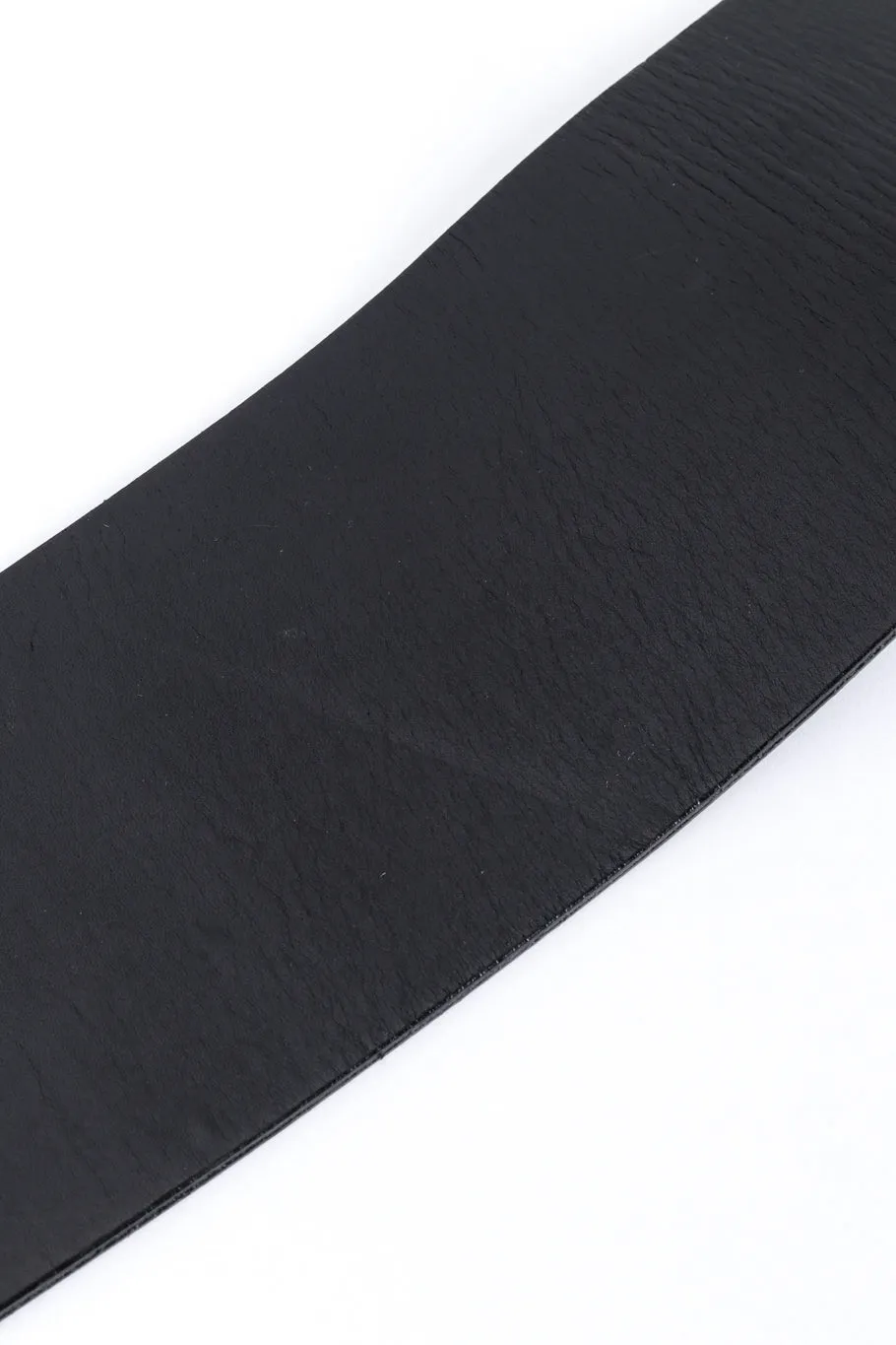 Wide Leather Fringe Belt