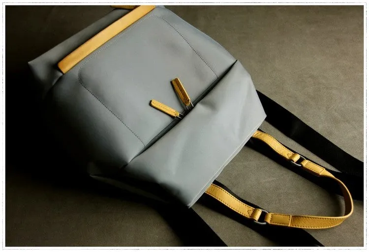 Womens Black Nylon Backpack Best Satchel Backpack Bag Nylon School Rucksack for Ladies