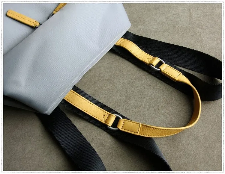 Womens Black Nylon Backpack Best Satchel Backpack Bag Nylon School Rucksack for Ladies
