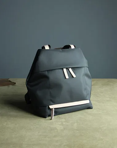 Womens Black Nylon Backpack Best Satchel Backpack Bag Nylon School Rucksack for Ladies