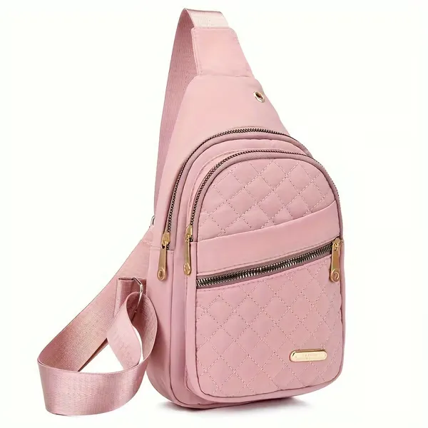 Women's Fashion Casual Solid Color Crossbody Bag