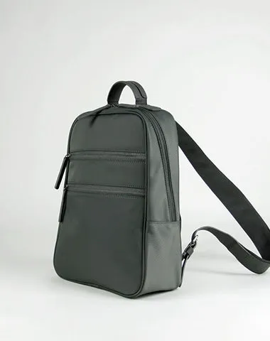 Womens Nylon Backpack Bag Light Green Best Satchel Backpack Nylon School Rucksack for Ladies