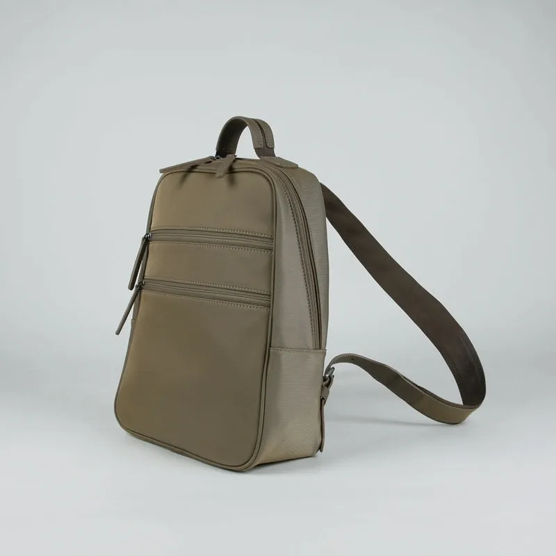Womens Nylon Backpack Bag Light Green Best Satchel Backpack Nylon School Rucksack for Ladies