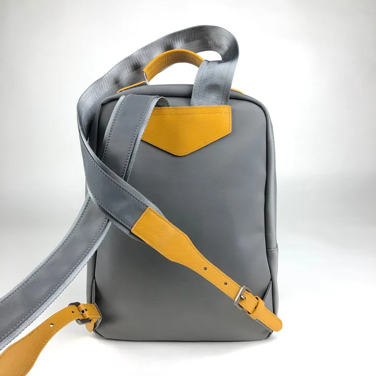 Womens Nylon Backpack Bag Light Green Best Satchel Backpack Nylon School Rucksack for Ladies