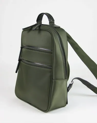 Womens Nylon Backpack Bag Light Green Best Satchel Backpack Nylon School Rucksack for Ladies