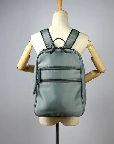 Womens Nylon Backpack Bag Light Green Best Satchel Backpack Nylon School Rucksack for Ladies