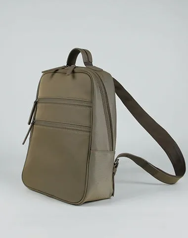Womens Nylon Backpack Bag Light Green Best Satchel Backpack Nylon School Rucksack for Ladies