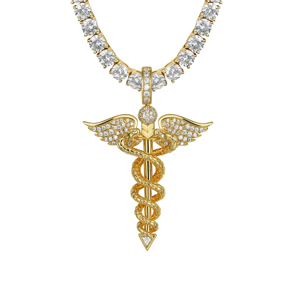 Women's Staff of Hermes Pendant