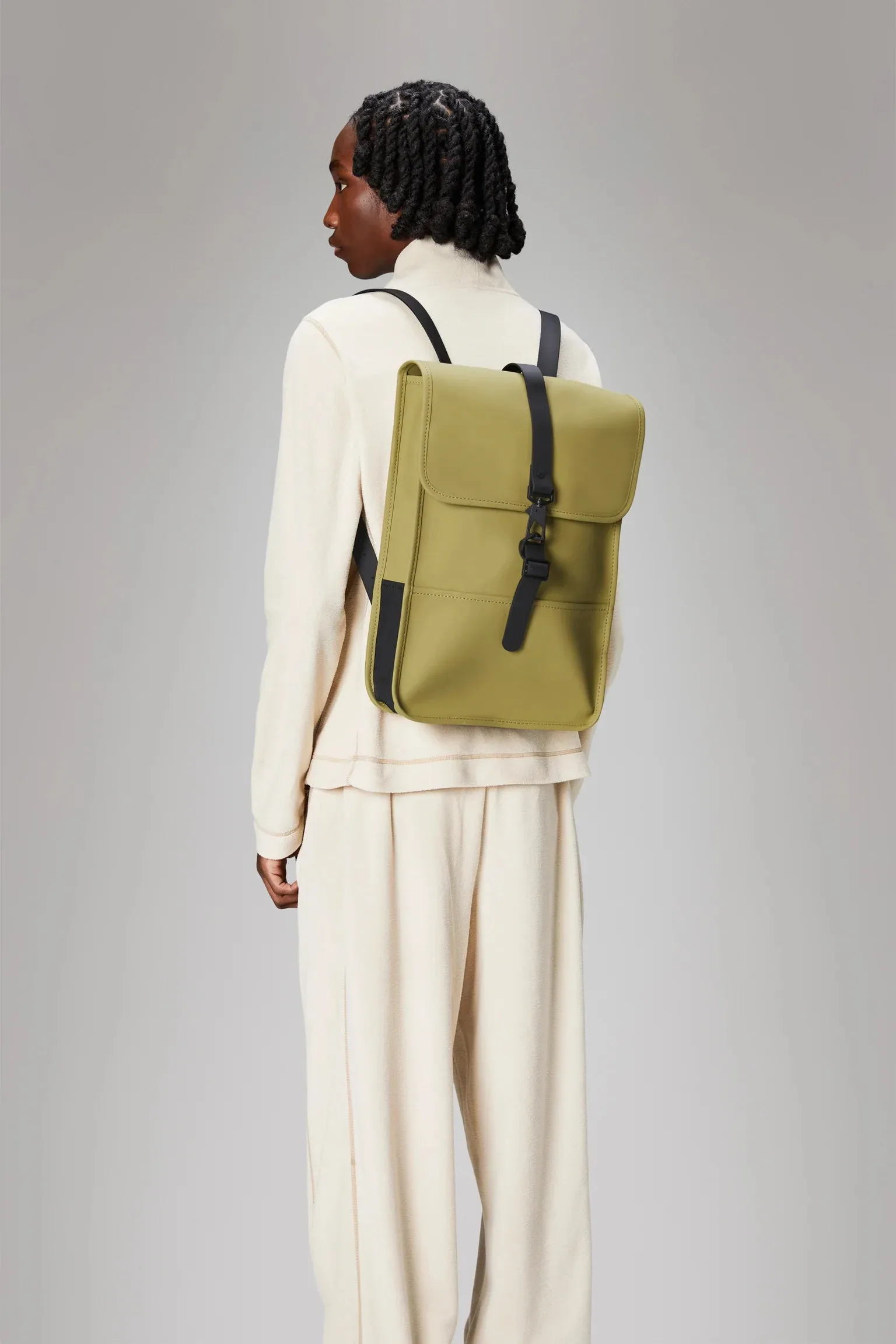 Zaino Backpack Mini RAINS Impermeabile W3 Khaki