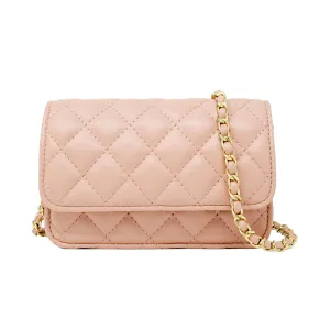 Zomi Gems Classic Quilted Bag - Pink