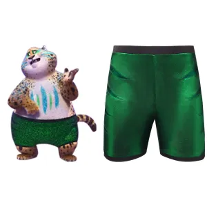 Zootopia  Clawhauser Cosplay Costume Shorts Outfits Halloween Carnival Party Suit