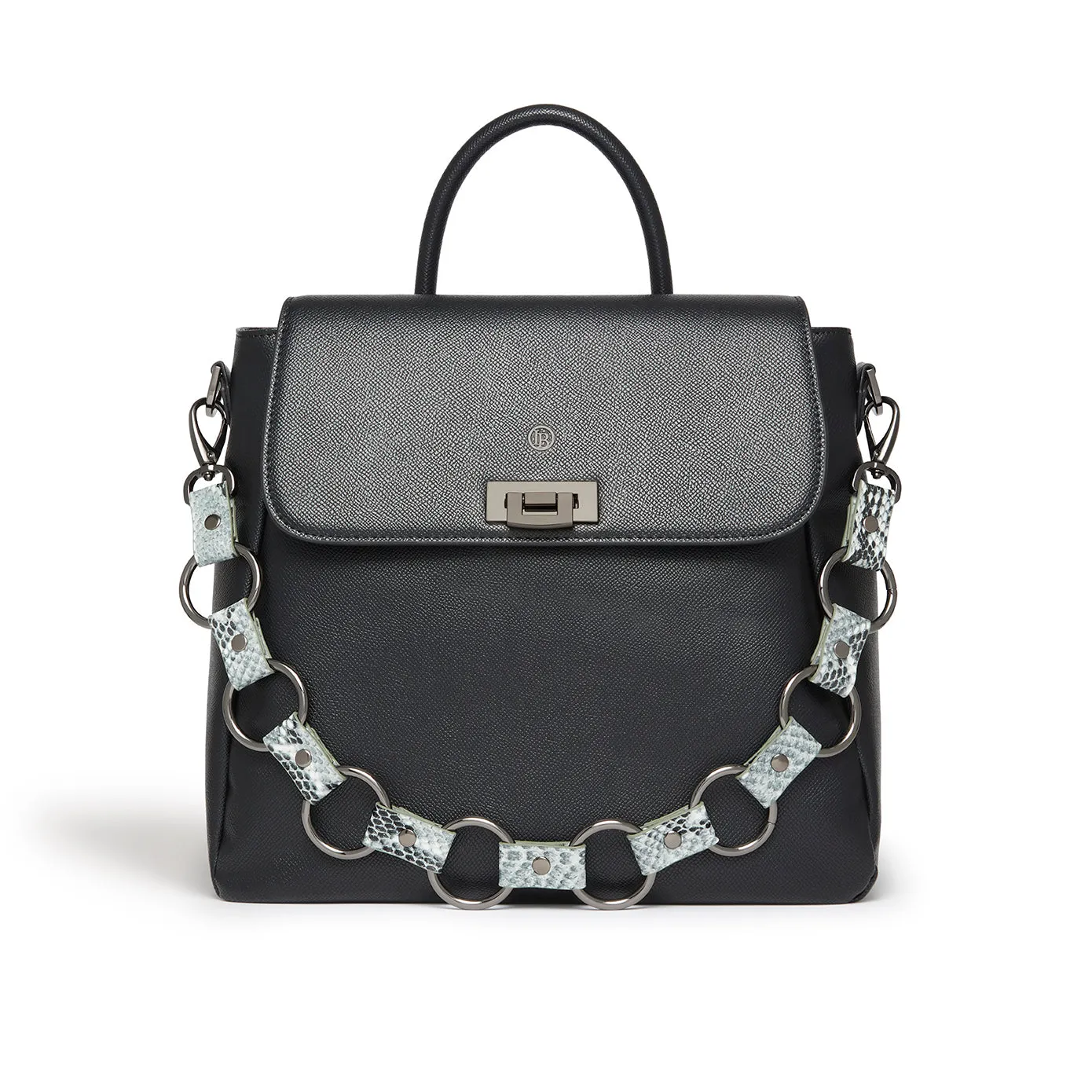 Zuri Black Vegan Backpack